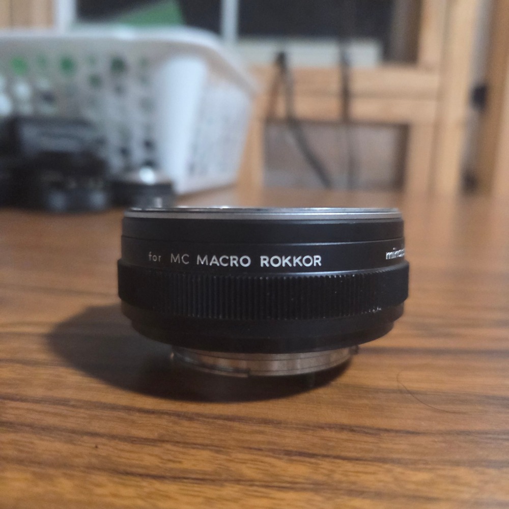 Minolta MC Macro Rokkor Extension Tube 1:1 Magnification Japan SR MC MD Mount